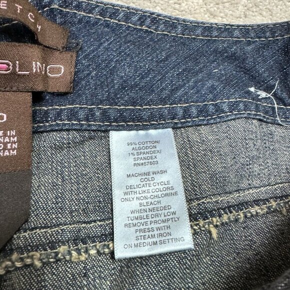 Bandolino Jeans Women’s Blue Cropped Pockets Size 10 - Picture 11 of 12